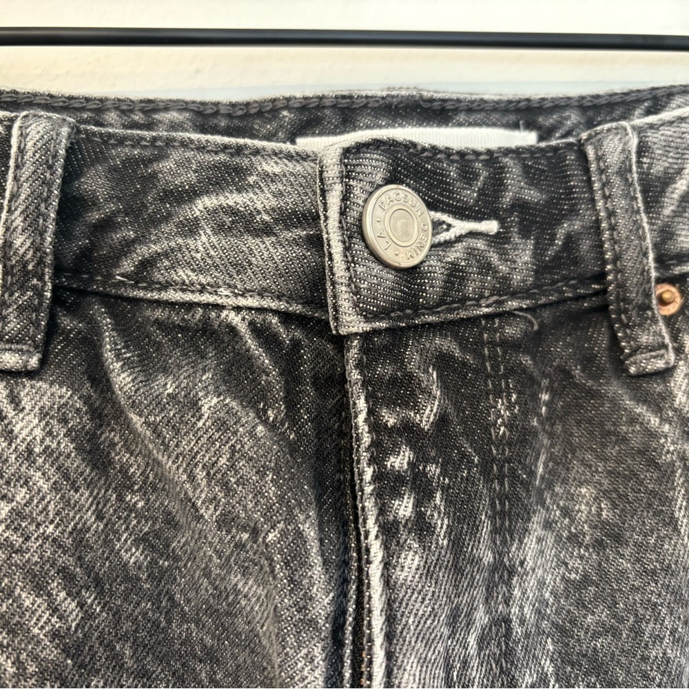 PacSun High Rise Festival Black Jean Shorts - Picture 7 of 9